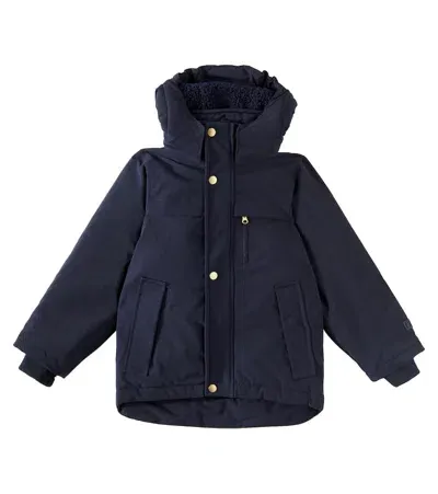 Molo Kids' Heiko Parka In Blue