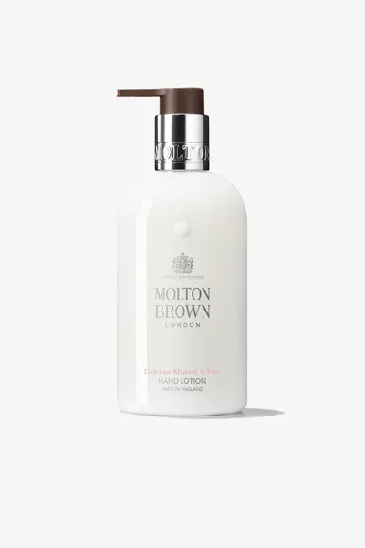 Molton Brown Delicious Rhubarb & Rose Hand Lotion 300ml In White