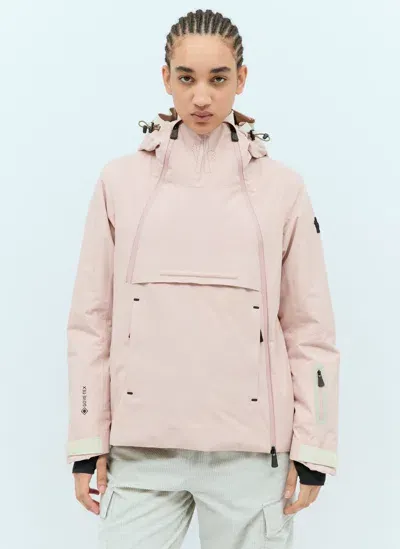 Moncler Ampay Gore-tex Padded Ski Jacket In Pink