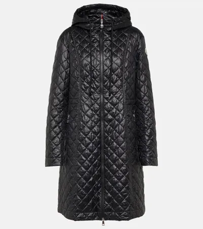 Moncler Bagnac Down Coat In Black