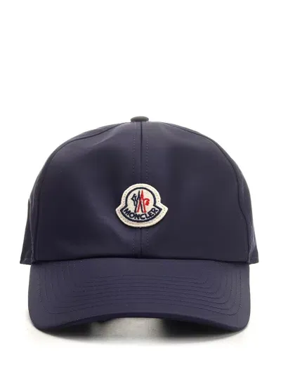 Moncler Baseball Hat In Blue