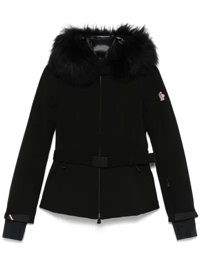 Moncler Bauges Ski Jacket In Black