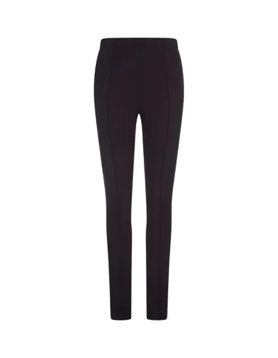 Moncler Black Slim Fit Stretch Gabardine Trousers