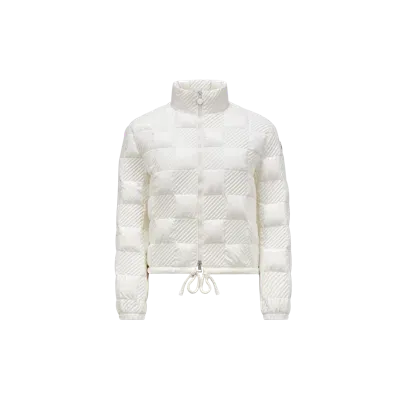 Moncler Collection Doudoune Courte Ancy In White