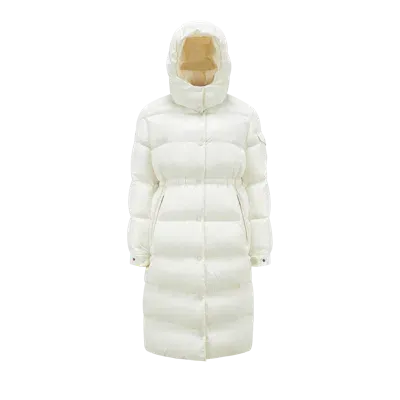 Moncler Collection Doudoune Longue Cavettaz In White