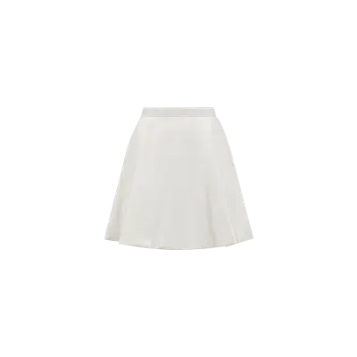 Moncler Collection Padded Mini Skirt White