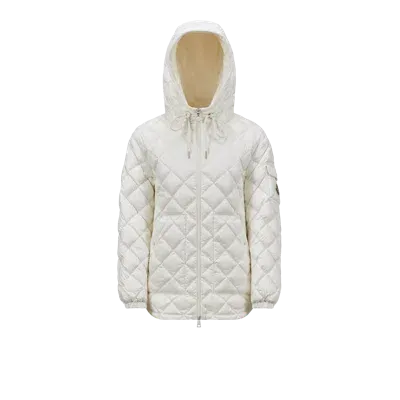 Moncler Collection Padded Hoodie White