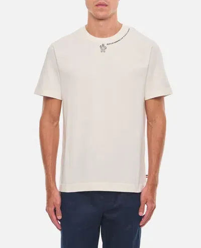 Moncler Cotton T-shirt In White