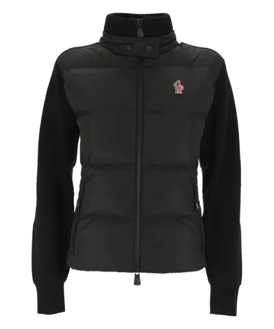 Moncler Down Jacket In Black