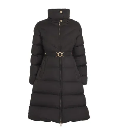 Moncler Brou Tech Down Jacket In Black