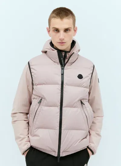 Moncler Fedare Gilet In Pink