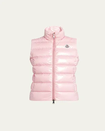 Moncler Ghany Daunenweste In Pink