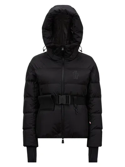 Moncler Grenoble Bouquetin Short Down Jacket Clothing In Black