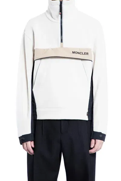 Moncler Sweaters In White