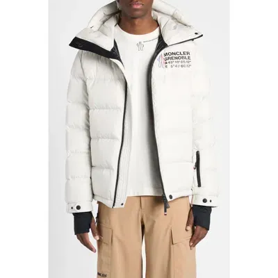 Moncler Grenoble Isorno Down Puffer Jacket In White