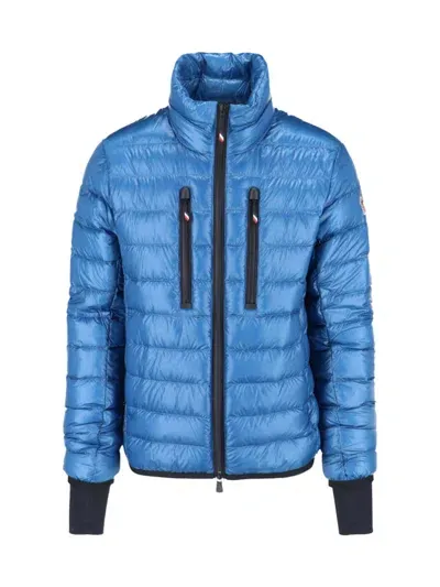 Moncler Hers Casual Jackets, Parka Blue