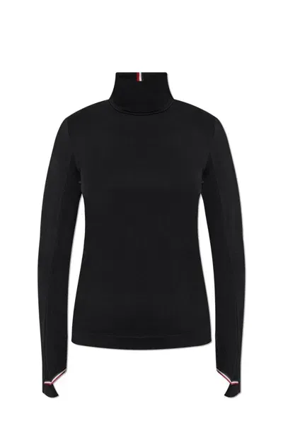 Moncler Grenoble Turtleneck Knitted Jumper In Black