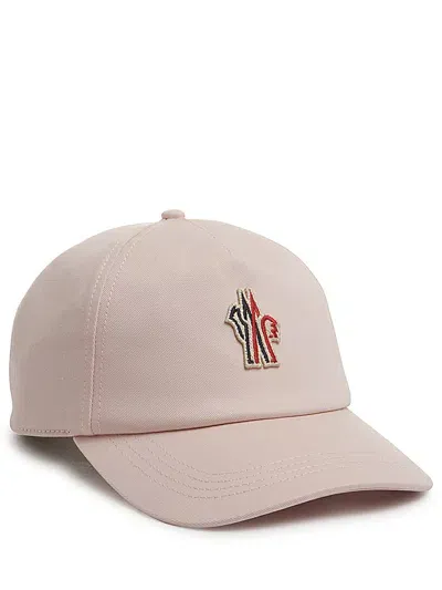 Moncler Grenoble Cappello Da Baseball In Gabardine In Neutral