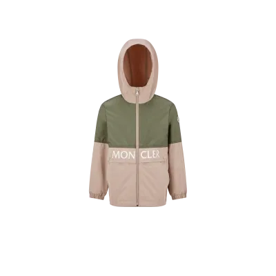 Moncler Kids' Joly Hooded Jacket Green