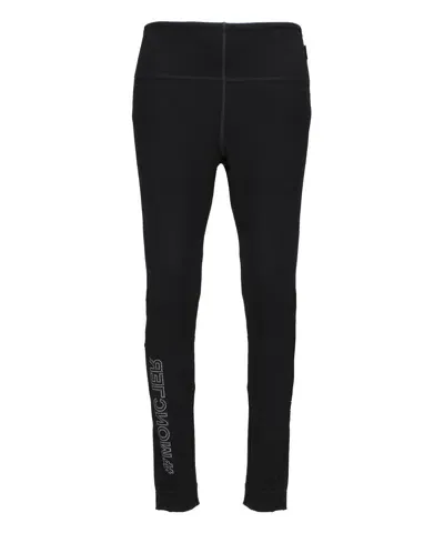 Moncler Leggings In Black