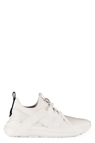 Moncler Lunarove Low-top Sneakers In White