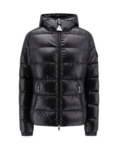 Moncler Gles Short Down Jacket In Black