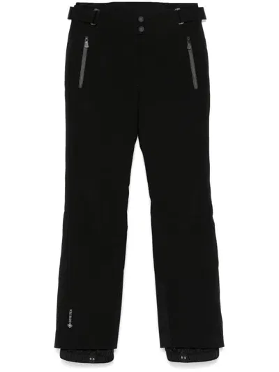 Moncler Twill Ski Pants In Black