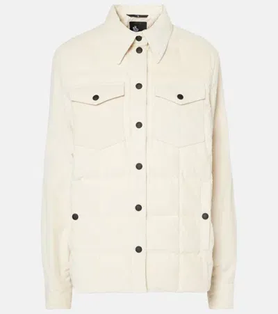 Moncler Paulet Cotton Down Jacket In White