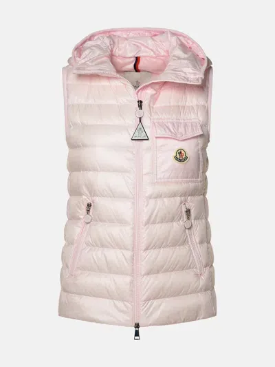 Moncler Pink Polyester Vest