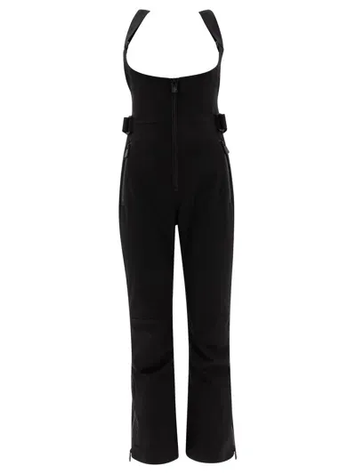 Moncler Ski Overalls Trousers In Black