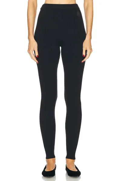 Moncler Skinny Legging In Black