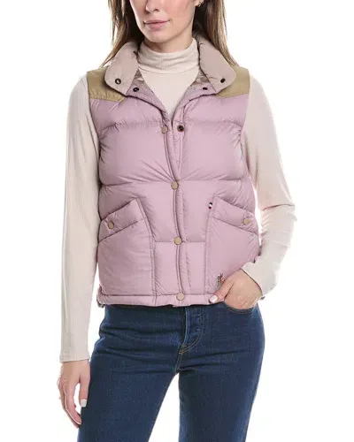 Moncler Sorapis Down Vest Pink