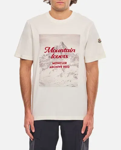 Moncler Ss T-shirt In White