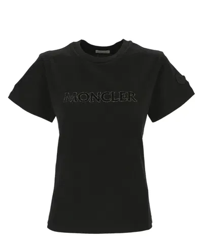 Moncler T-shirt In Black