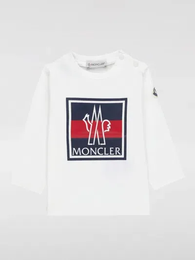 Moncler T-shirt  Kids Color White