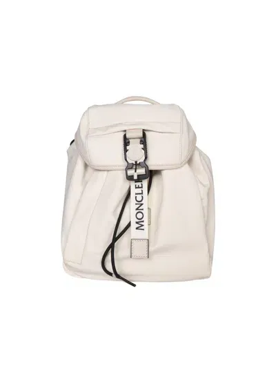 Moncler Trick Backpack In White