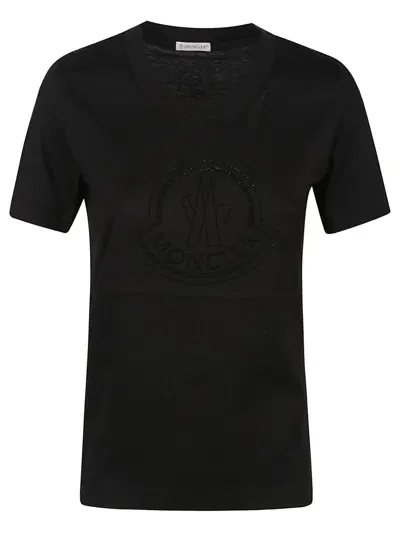 Moncler Tshirt In Black