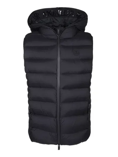 Moncler Vests In Black