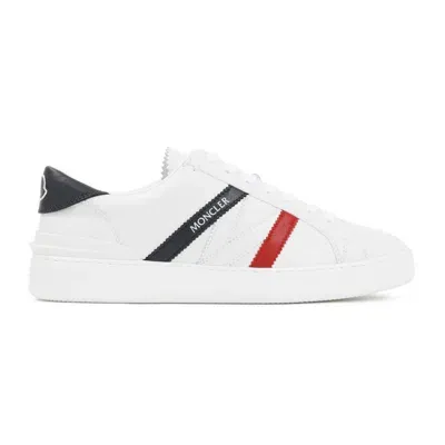 Moncler Monaco M Low Top Sneakers In White