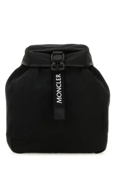 Moncler Woman Black Polyester Trick Backpack