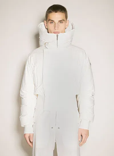 Moncler X Rick Owens Alice Parka In White