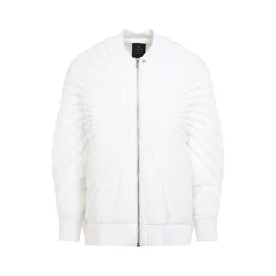 Moncler X Rick Owens Wintercoat In White