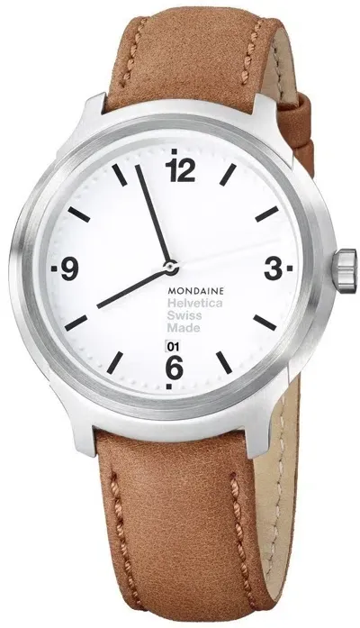 Mondaine Mod. Helvetica No. 1 Bold In Gray