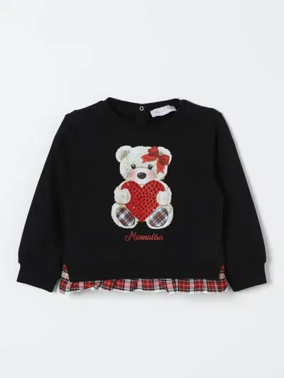 Monnalisa Sweater  Kids Color Black In Schwarz