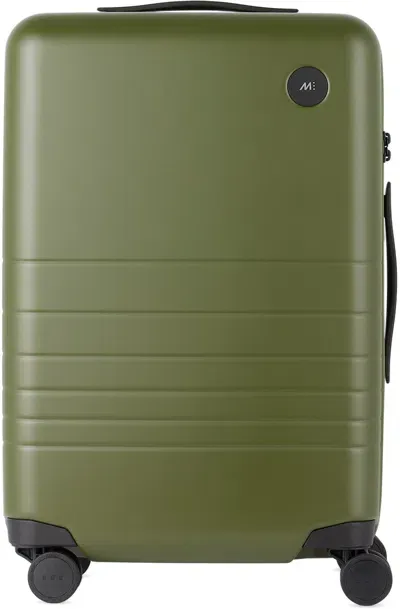 Monos Khaki Carry-on Plus Suitcase In Z2-og