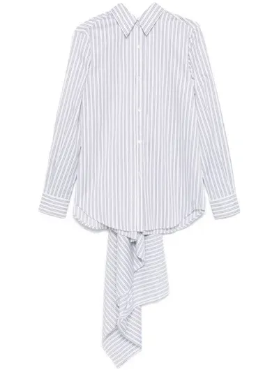 Monse Striped Shirt In White