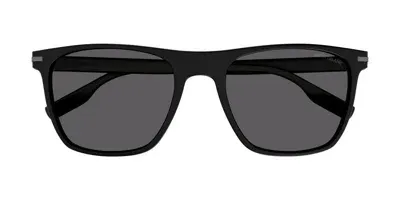 Montblanc Eyewear Square Frame Sunglasses In Black