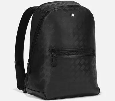 Montblanc Leather Mod. Extreme 3.0 Medium Backpack 3 Compartments - 28x40x14 In Burgundy