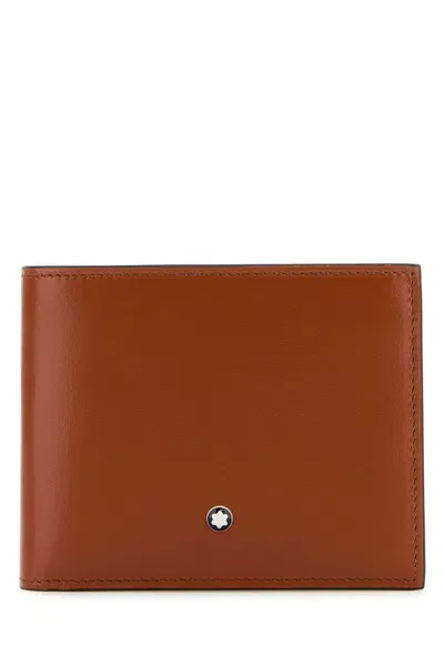 Montblanc Meisterstück  Wallet 6cc Rs-tu Nd  Male In Brown