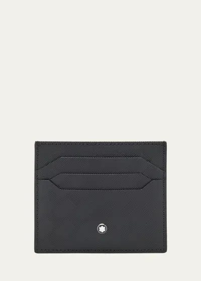 Montblanc Men's Extreme 3.0 Leather Card Holder In Black